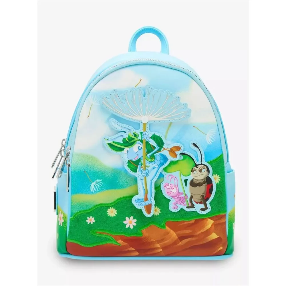 Loungefly Disney Pixar A Bug's Life Flik Flying Mini Backpack